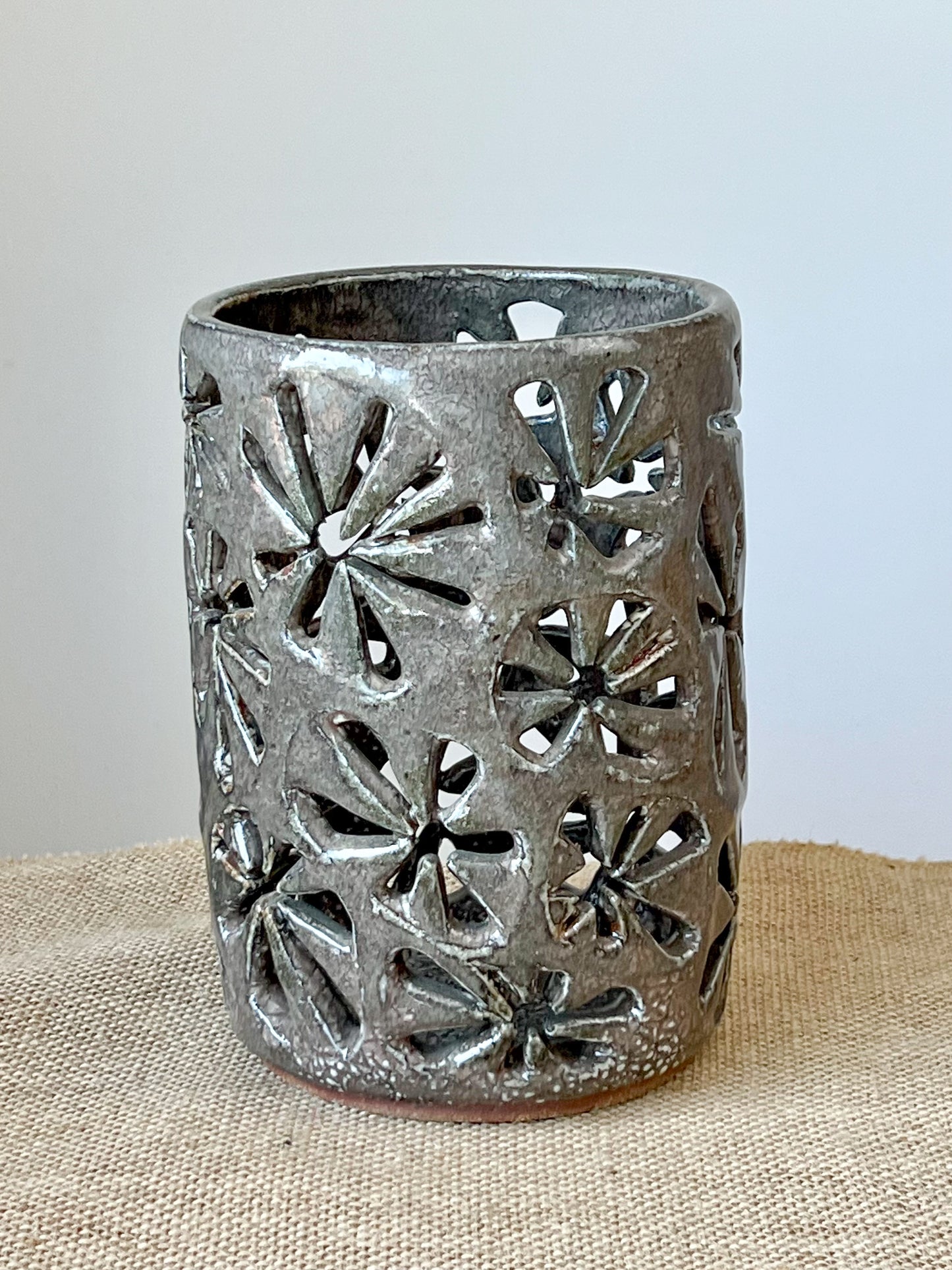 Pinwheel Carved Luminary