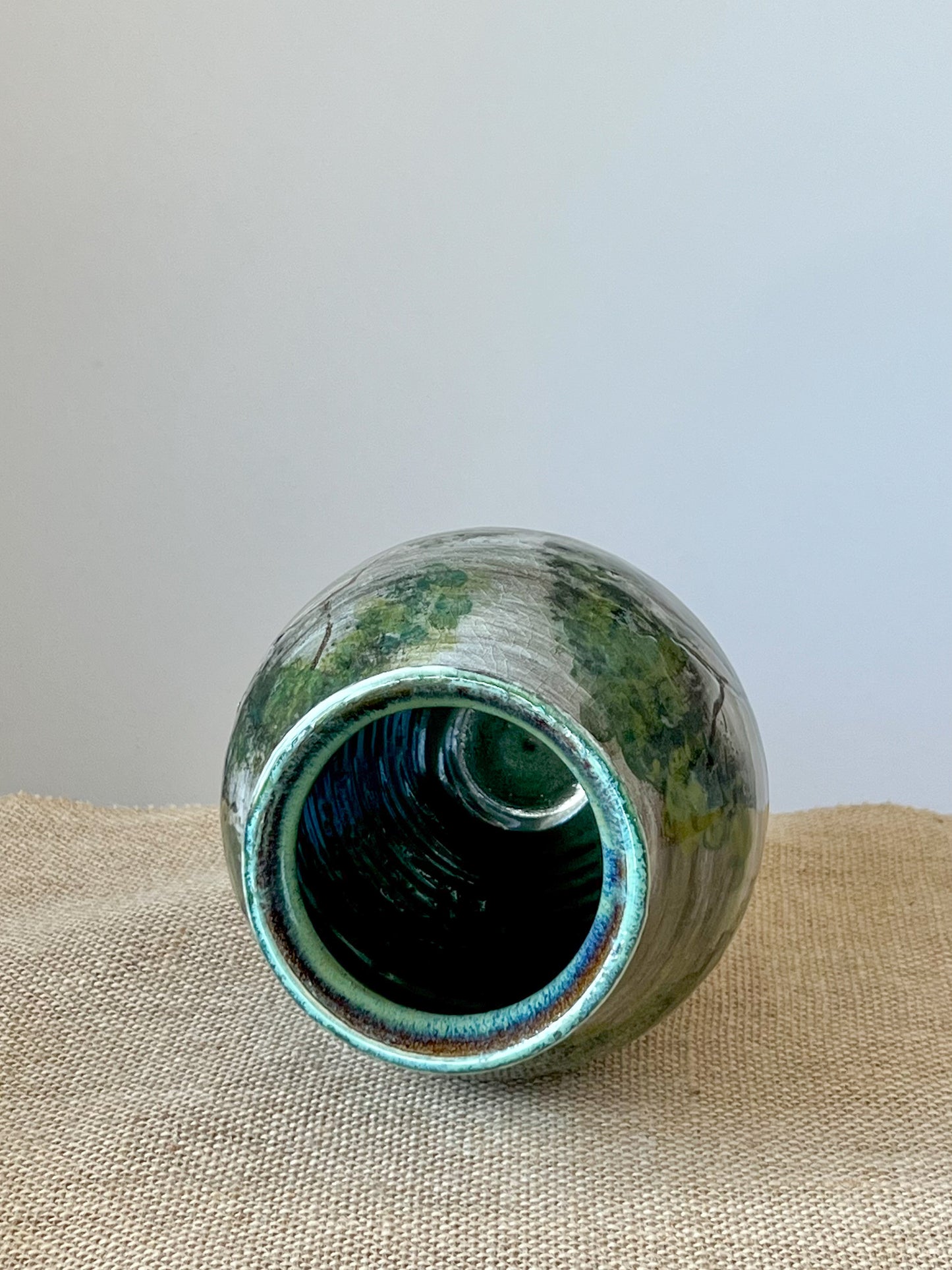 Forest at Night Vase