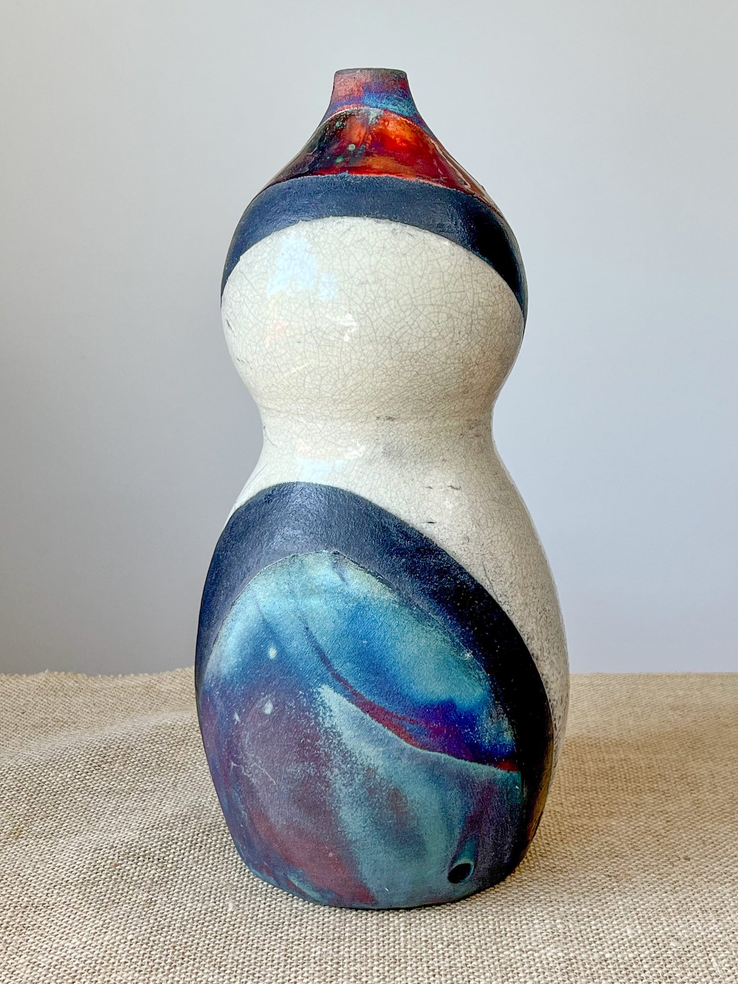 Raku Lamp Base #1