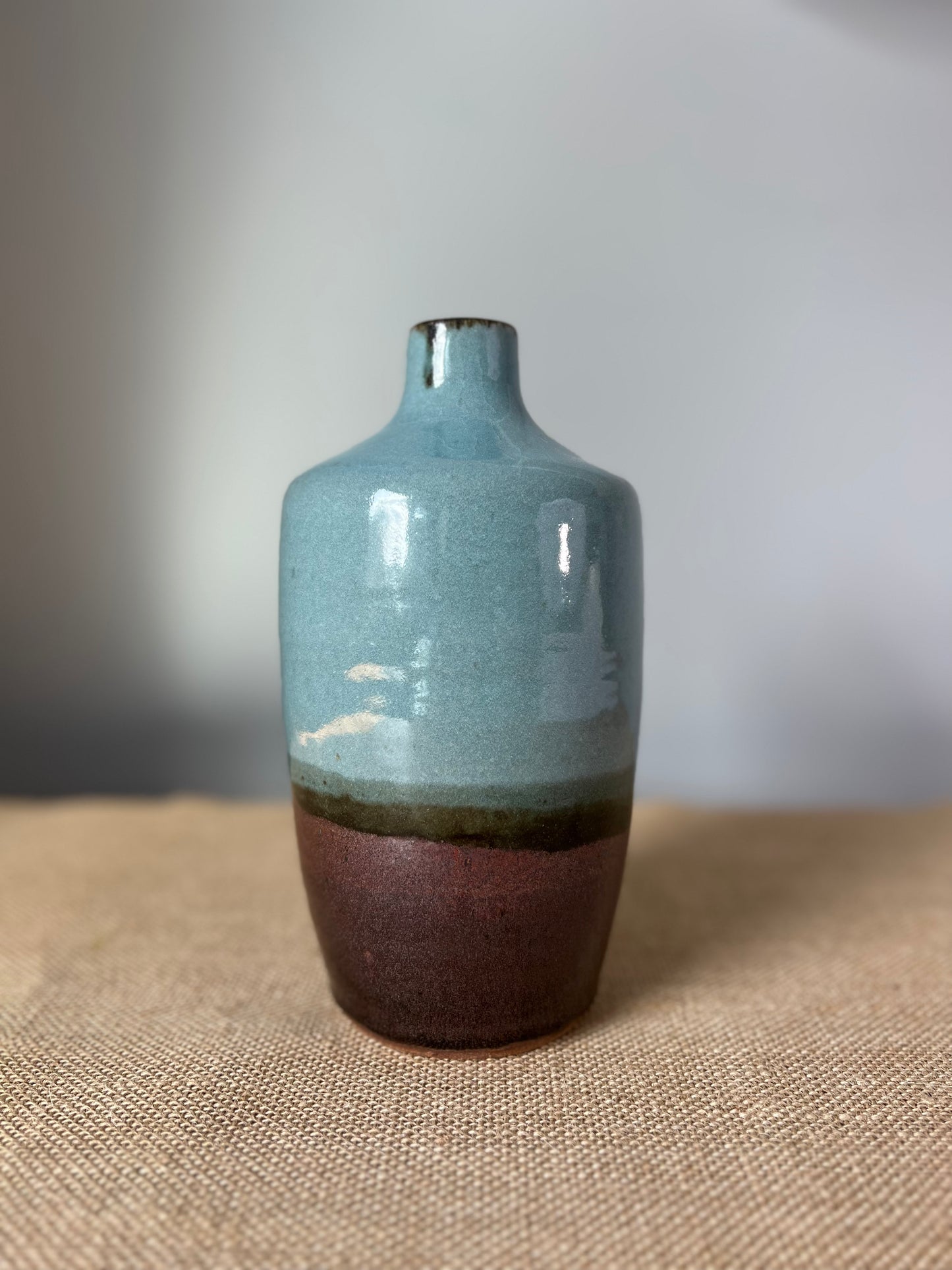 Blue Bottle Vase